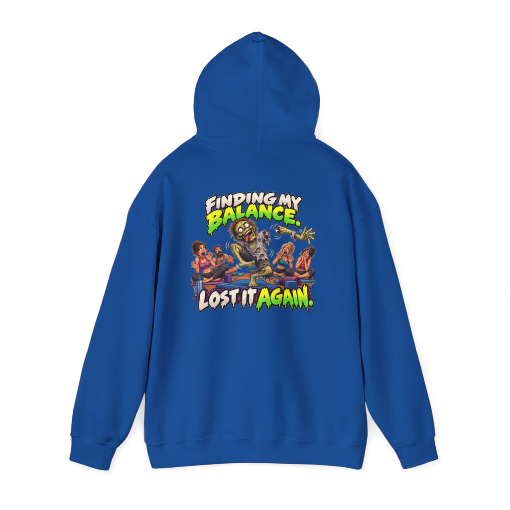Finding My Balance — Officially Undead Zombie Hoodie