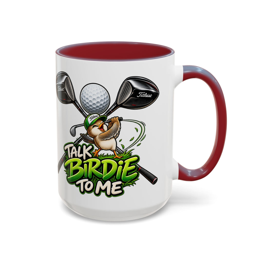 Golf Talk Birdie to Me Coffee Mug