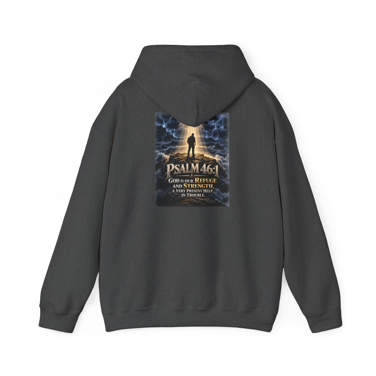 Psalm 46:1 Christian Bible Verse Hoodie