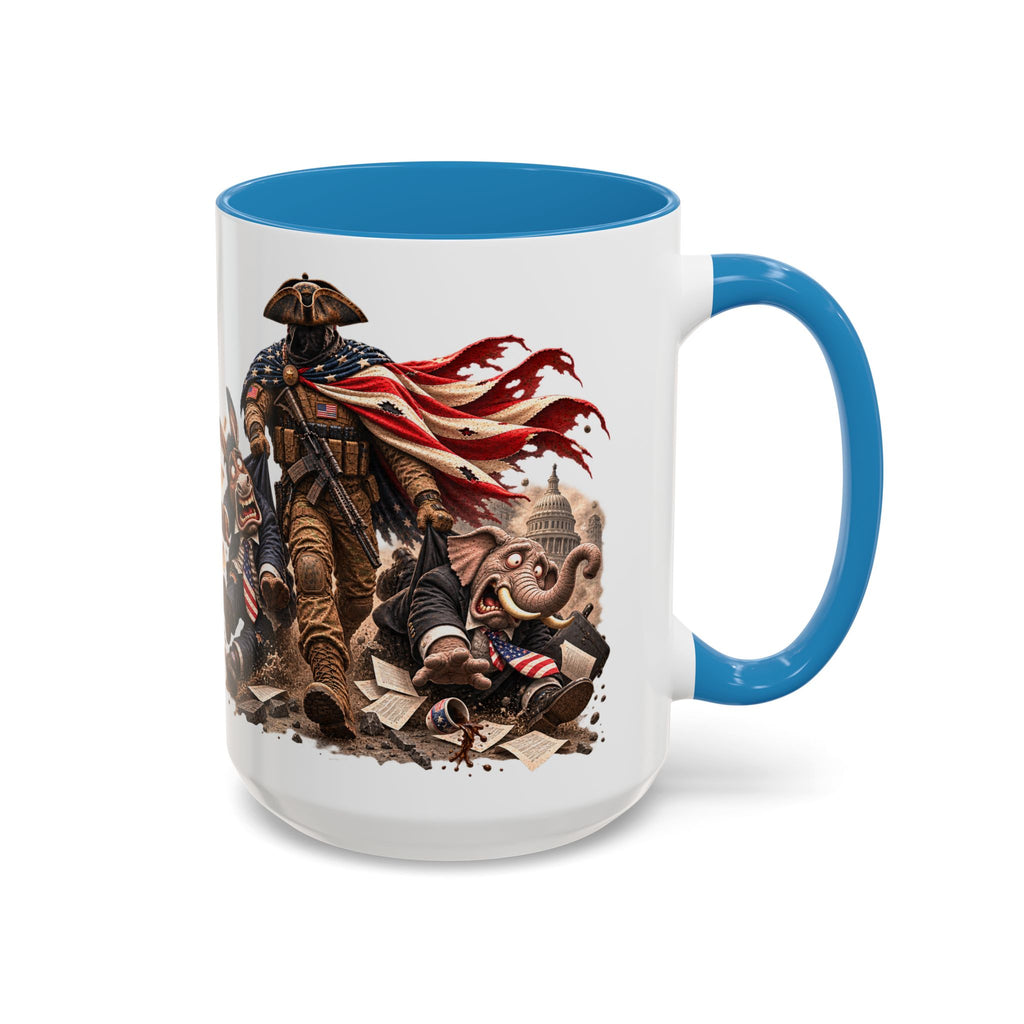 Lieutenant Patriot Political Satire 15oz Coffee Mug