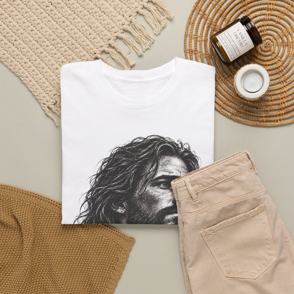 Jesus Portrait T-Shirt – Christian Faith Shirt