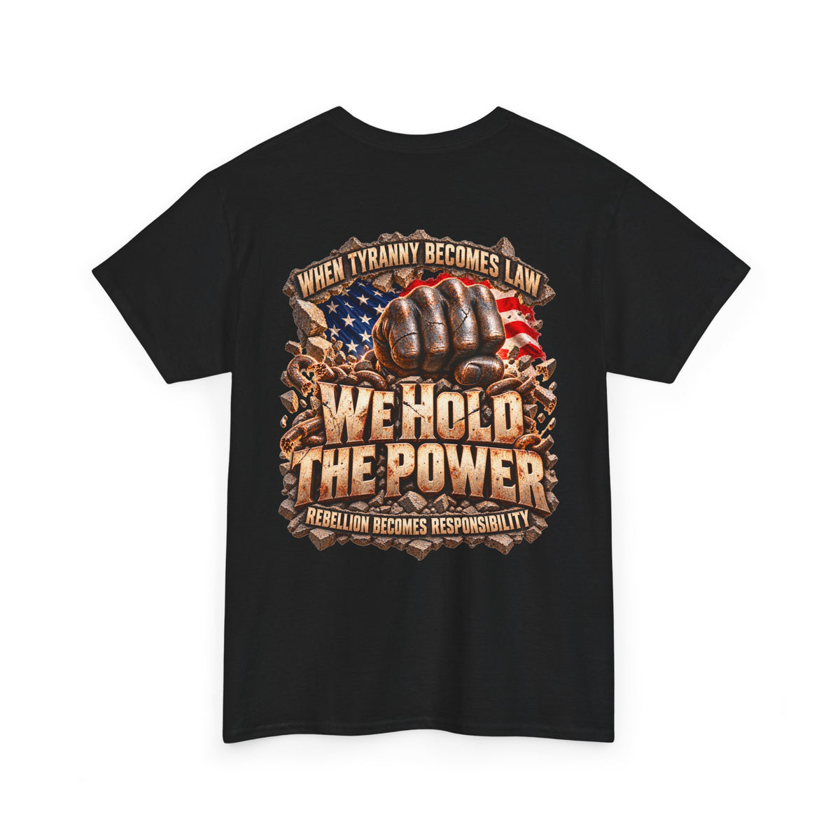 When Tyranny Becomes Law, Rebellion Becomes Duty T-Shirt