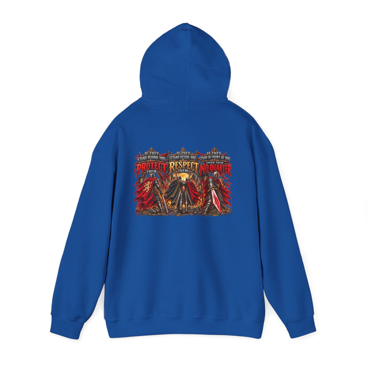 All Faith, No Fear Christian Warrior Hoodie