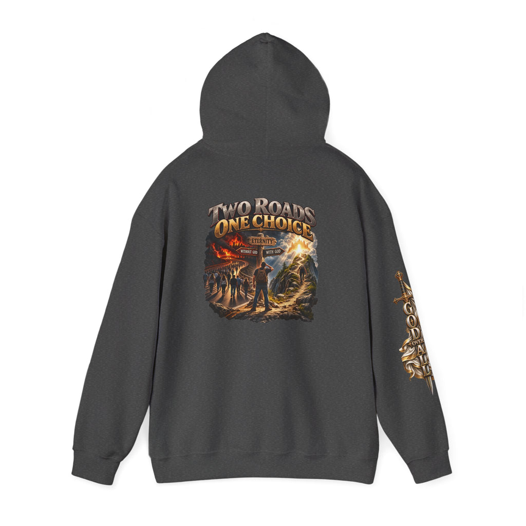 Hoodie - "The Devil and The One Choice" Graphic Pullover