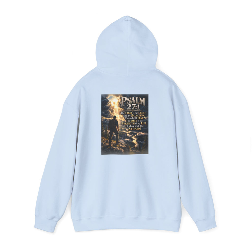 Psalm 27:1 The Lord Is My Light Christian Hoodie