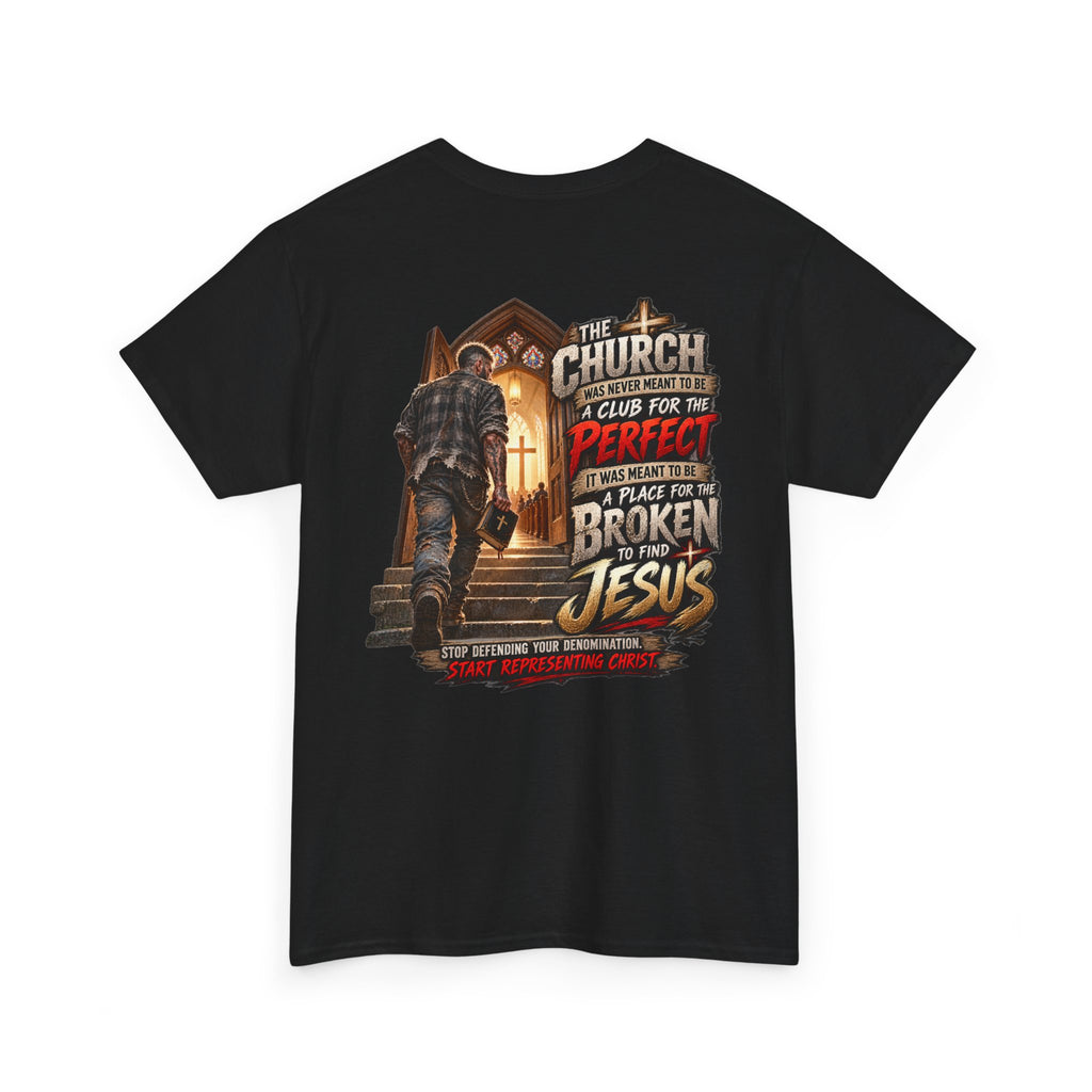 a church is for the broken