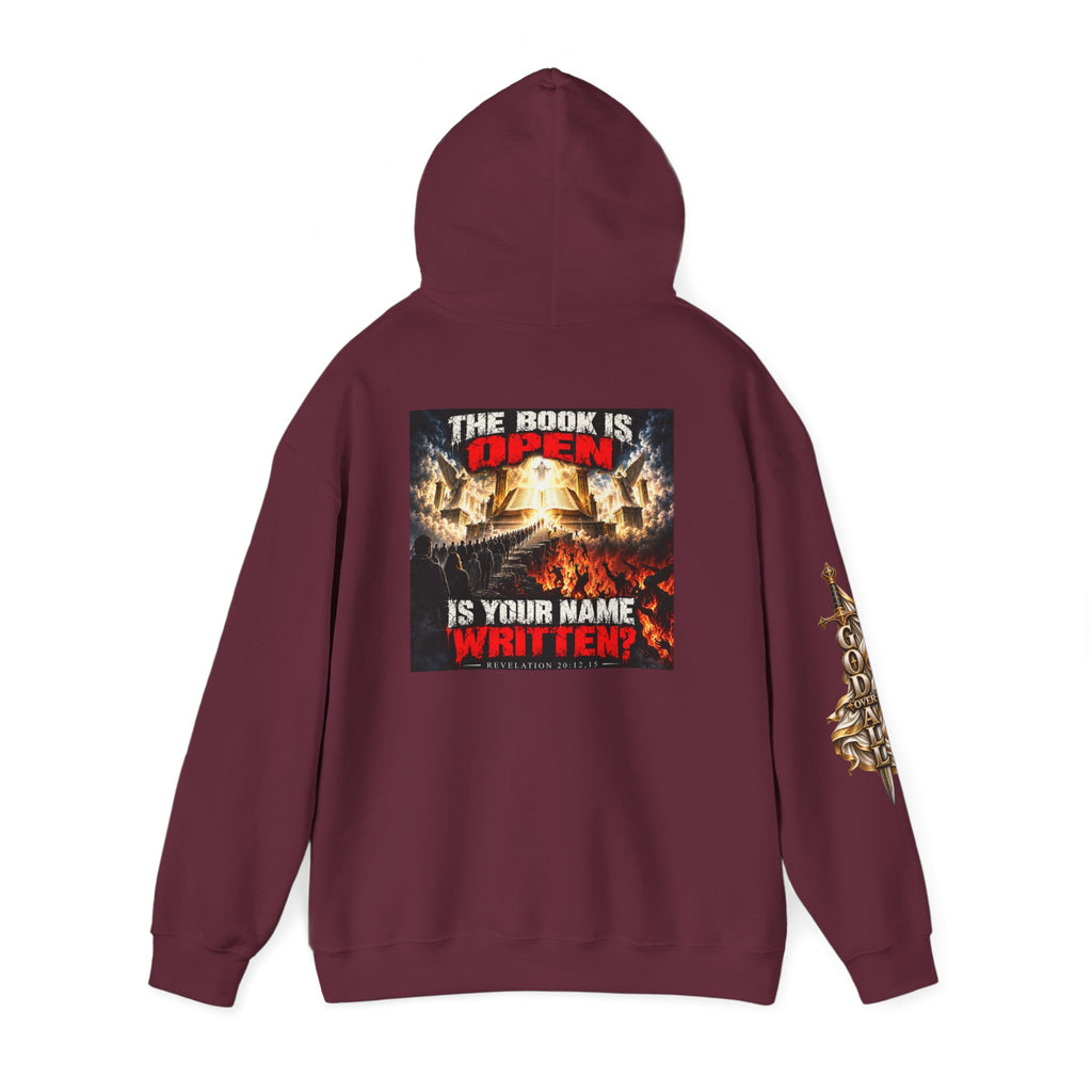 Christian Metal Hoodie - "One God, One Salvation" Graphic Pullover