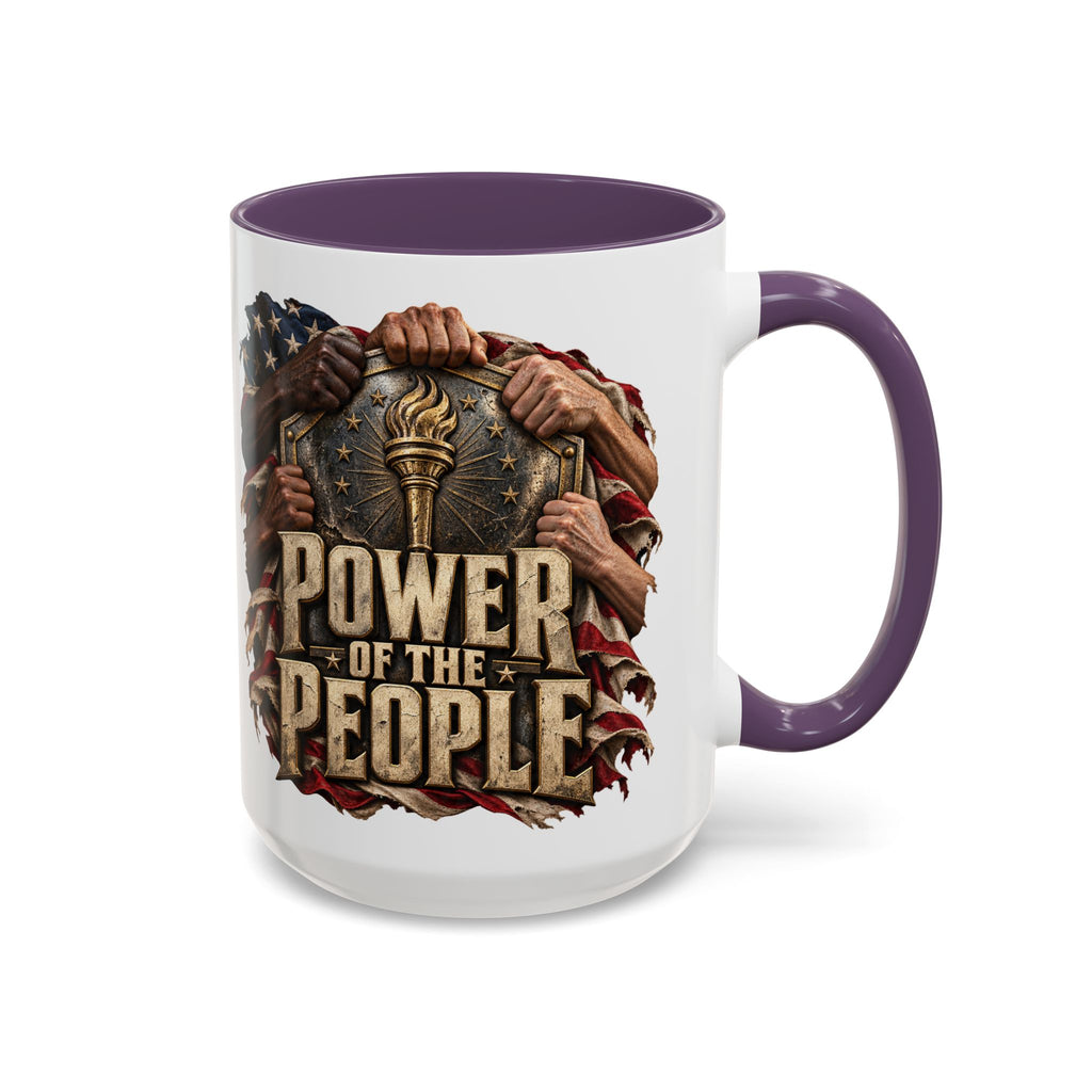 Power of the People Patriotic Coffee Mug