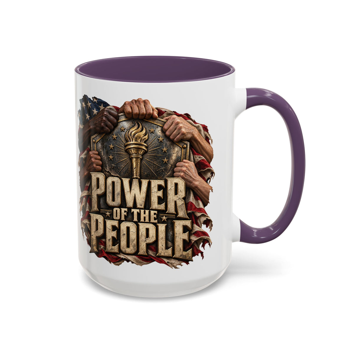 Power of the People Patriotic Coffee Mug