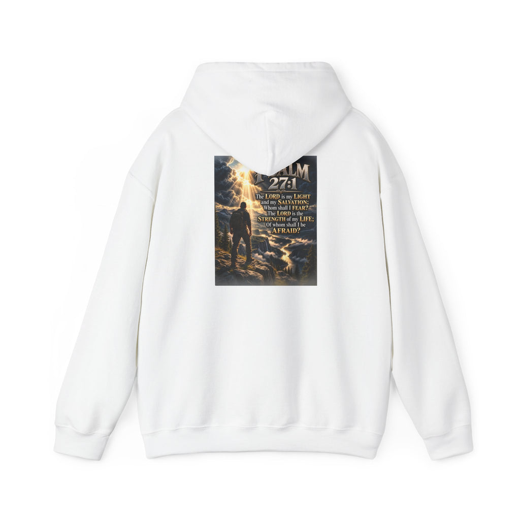 Psalm 27:1 The Lord Is My Light Christian Hoodie