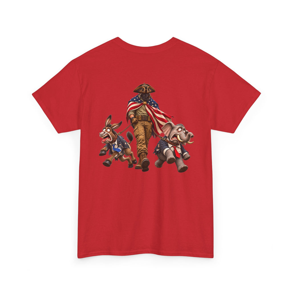 We the People Are Done — Patriot with Donkey and Elephant T-Shirt