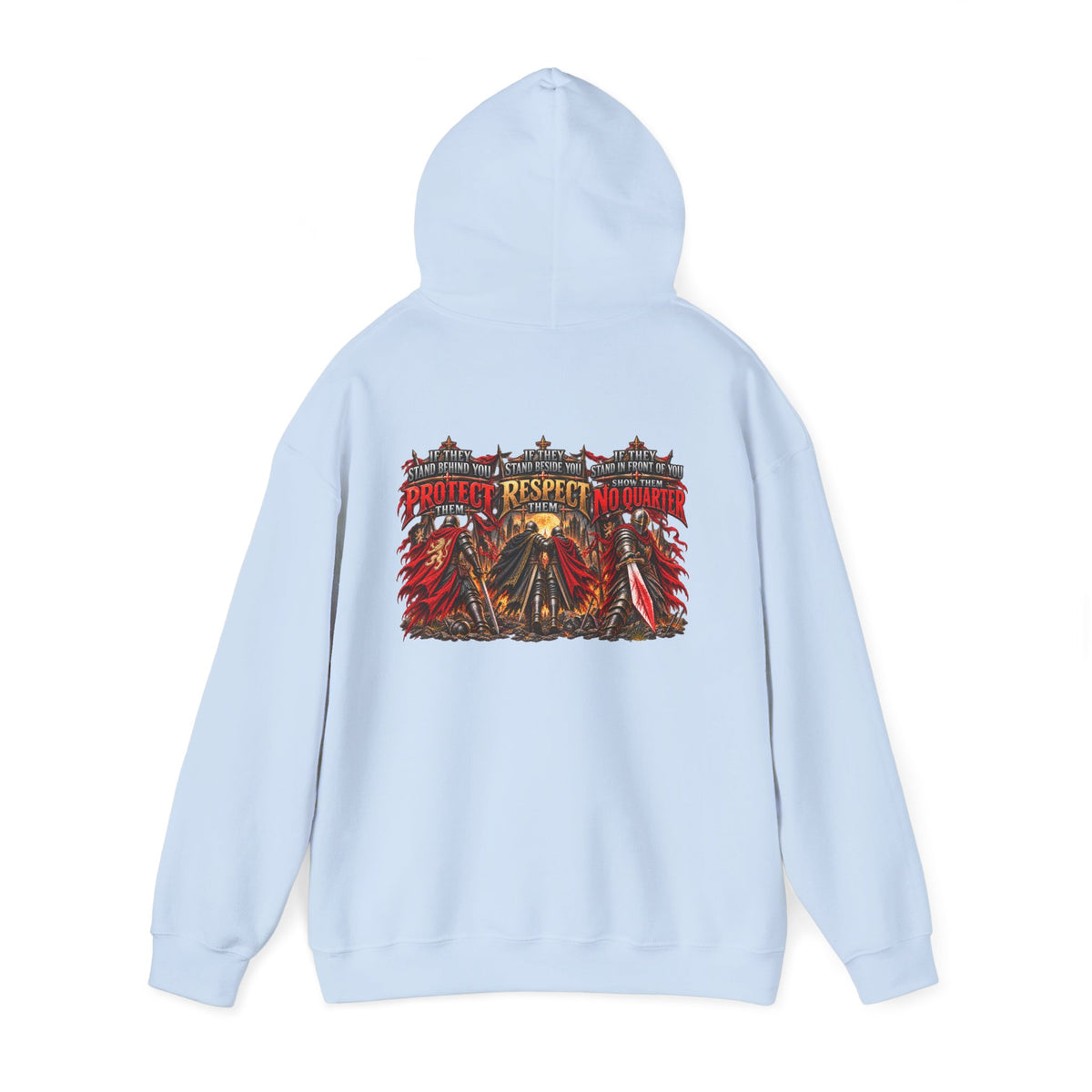All Faith, No Fear Christian Warrior Hoodie