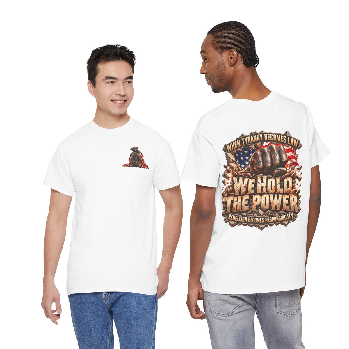 When Tyranny Becomes Law, Rebellion Becomes Duty T-Shirt