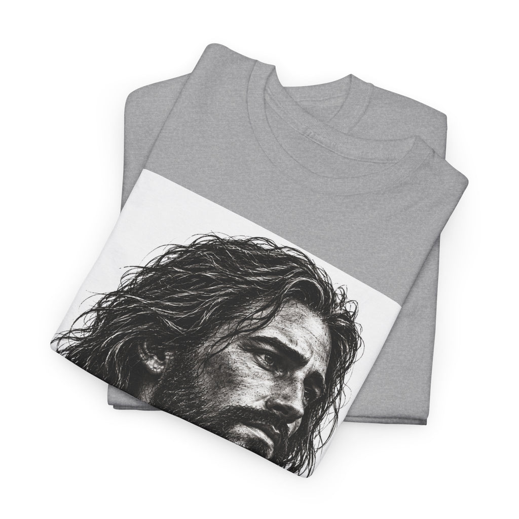 Jesus Portrait T-Shirt – Christian Faith Shirt