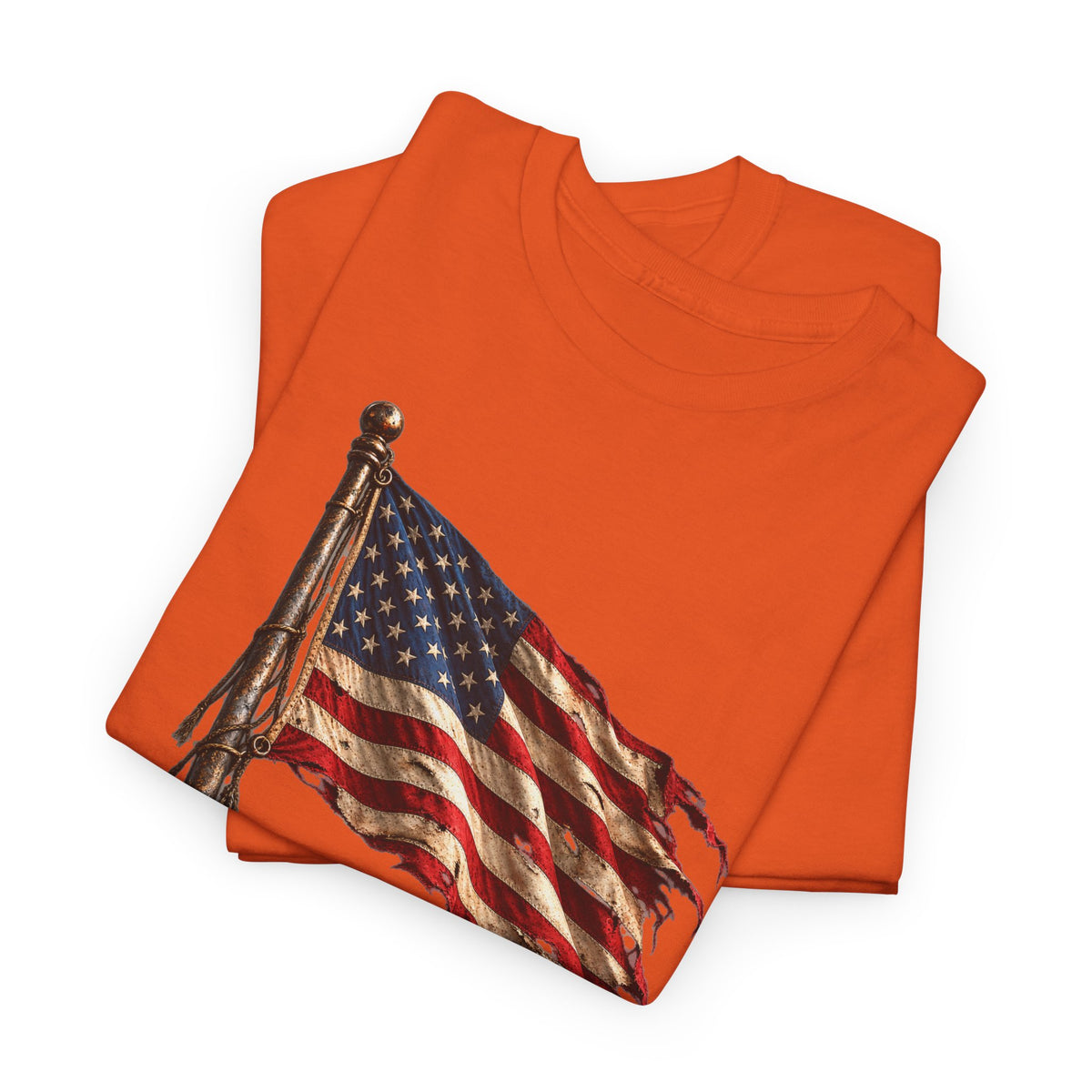 Still Standing American Flag T-Shirt
