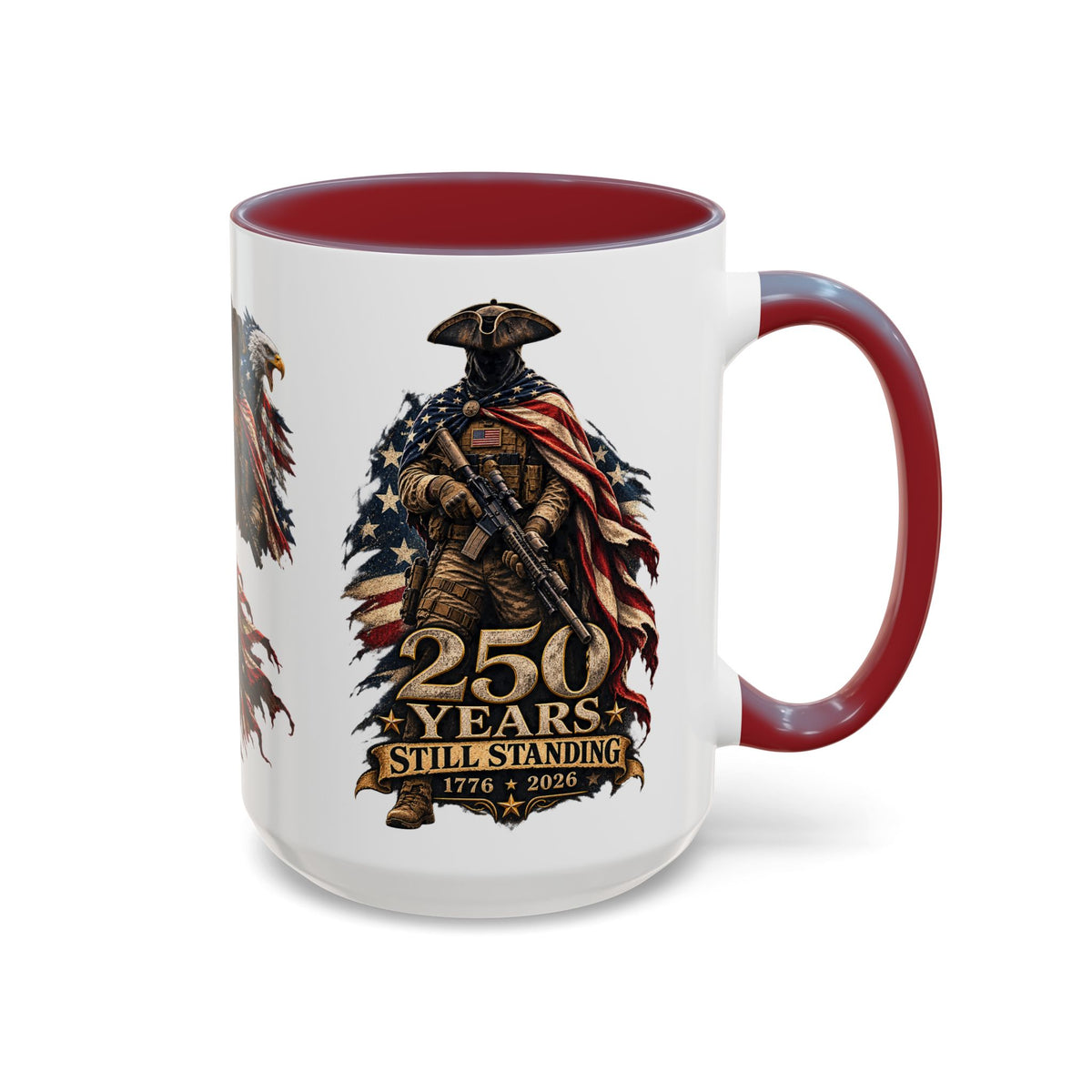 Patriotic Western Warrior Coffee Mug