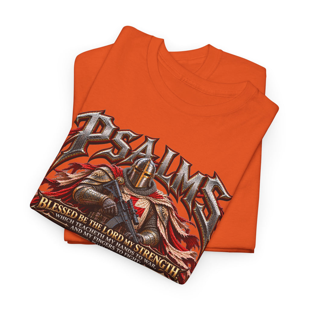 Psalm 144 Christian Warrior T-Shirt