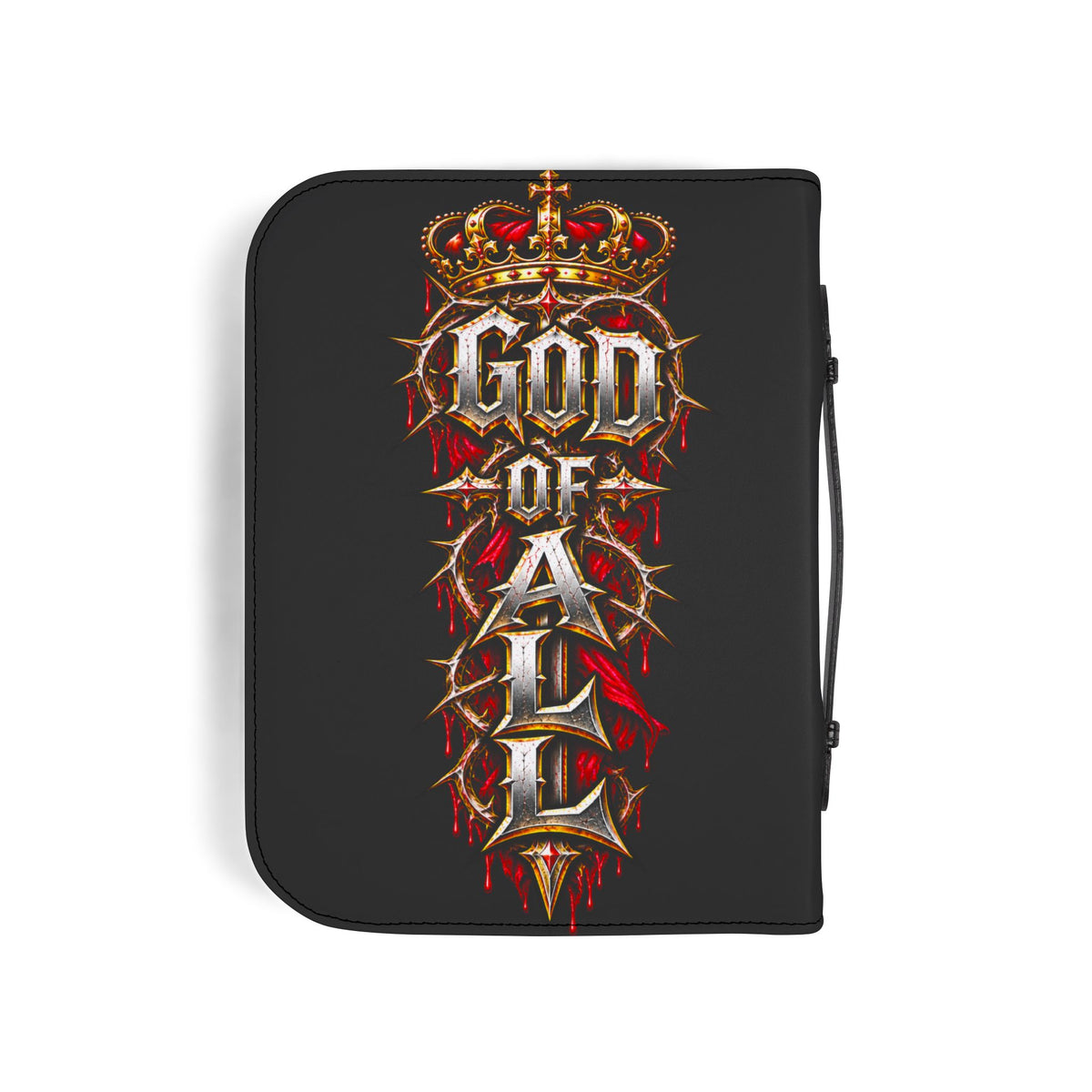 Armored Warriors One God One Salvation Bible Cover | God of All Crown Design