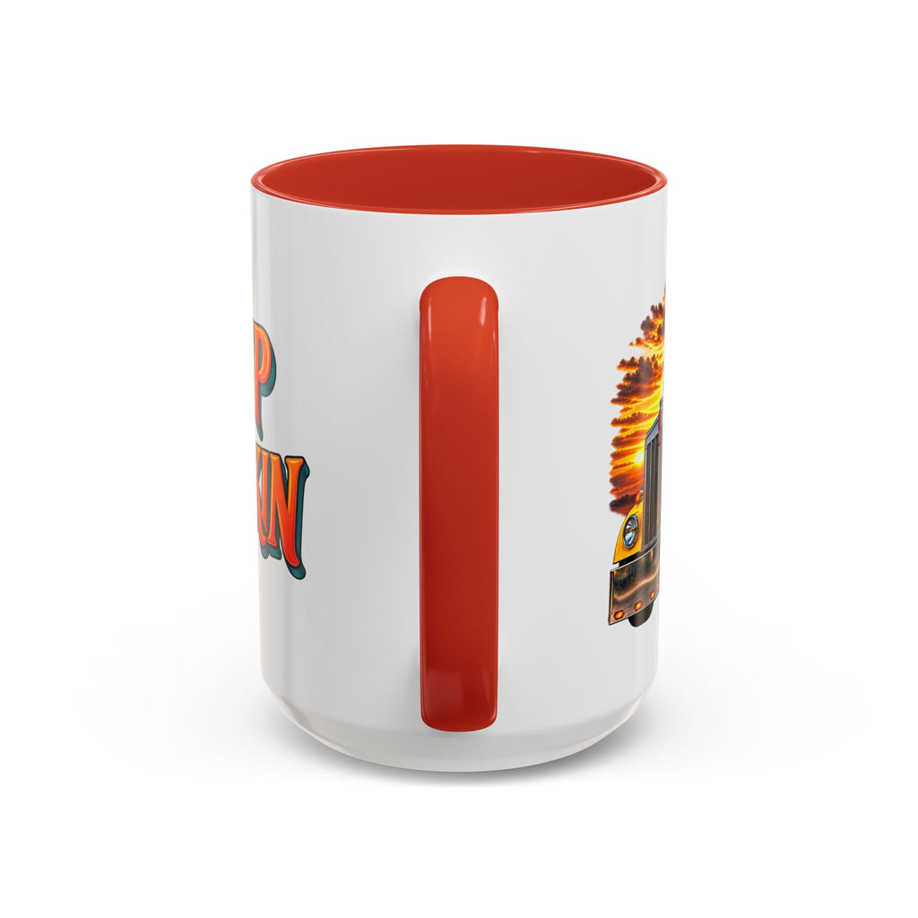 Keep On Truckin’ Semi-Truck 15oz Coffee Mug