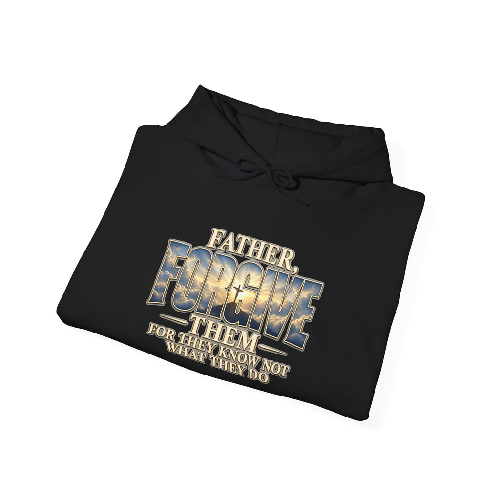Faith Over Fear Christian Hoodie – Faithful Savior Cross Design