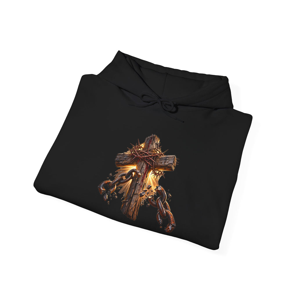 Faith at the Crossroads Christian Graphic Hoodie