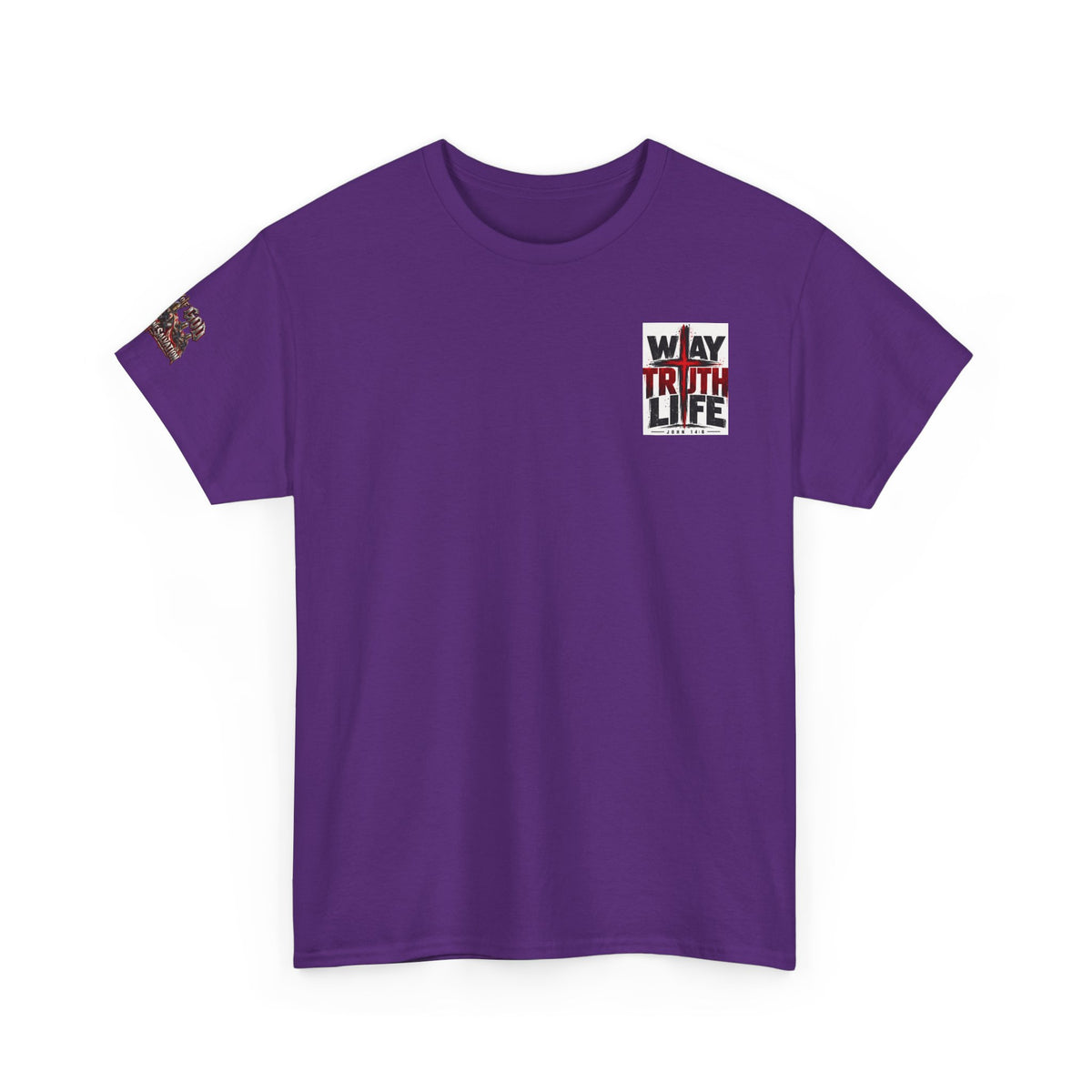 Army of God T-Shirt — 'One God, One Salvation' Christian Cross Faith Tee