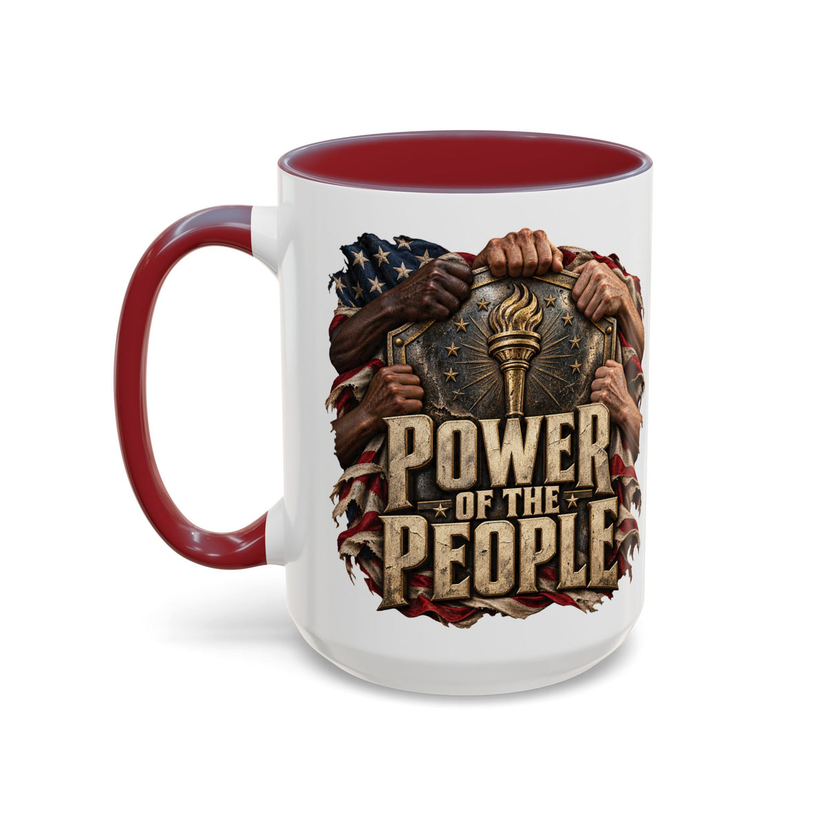 Power of the People Patriotic Coffee Mug