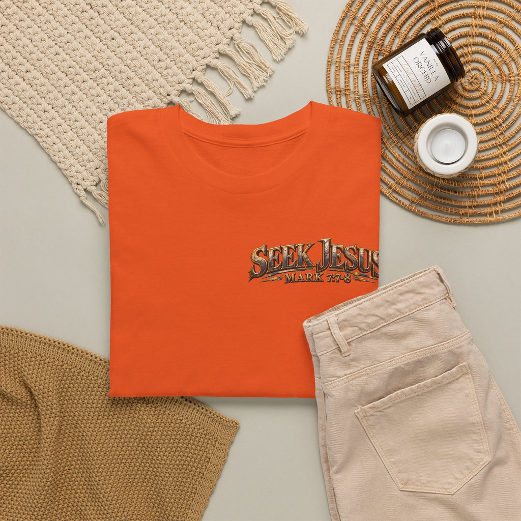 Ask and Seek Christian Scripture T-Shirt