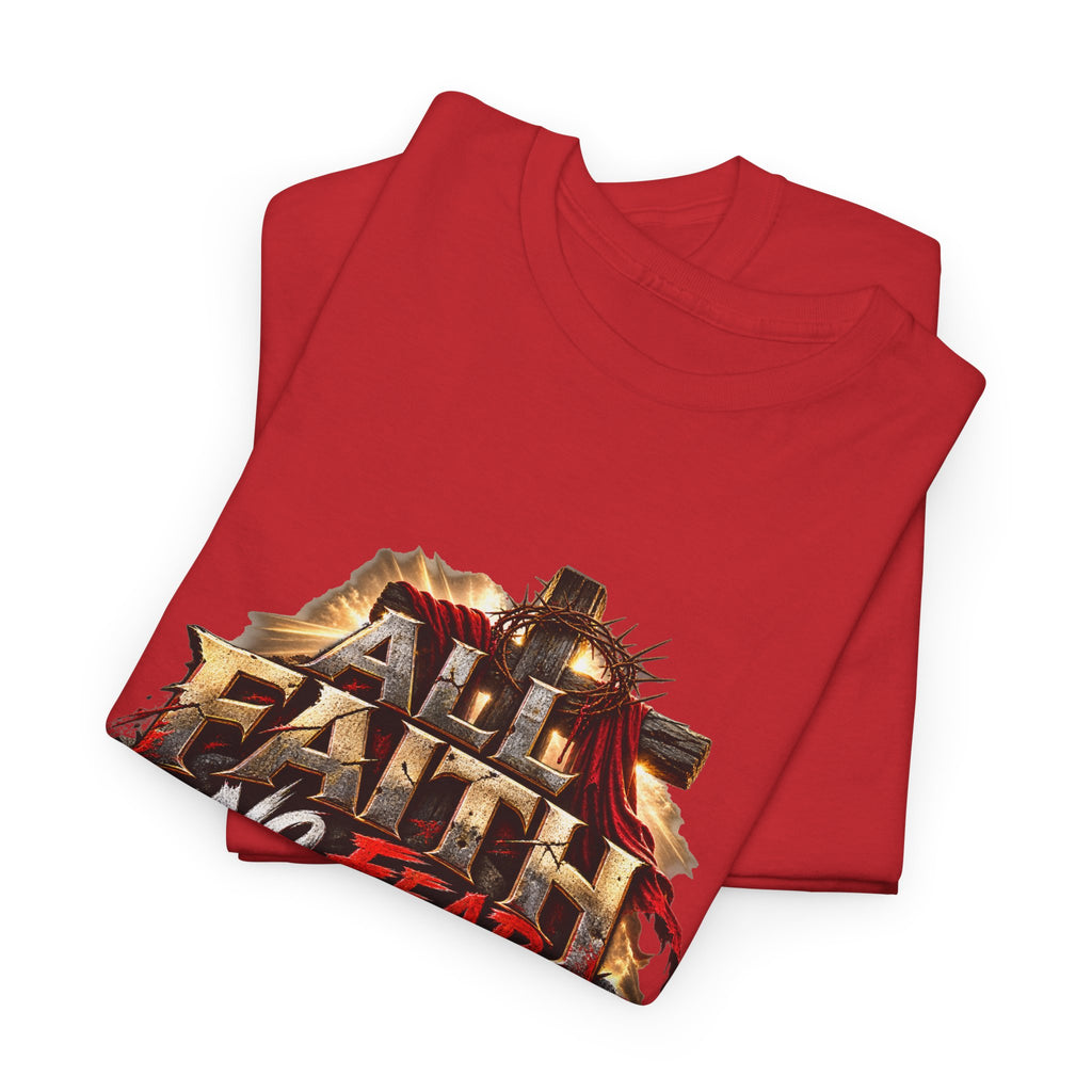 Faith No Fear Christian Graphic T-Shirt