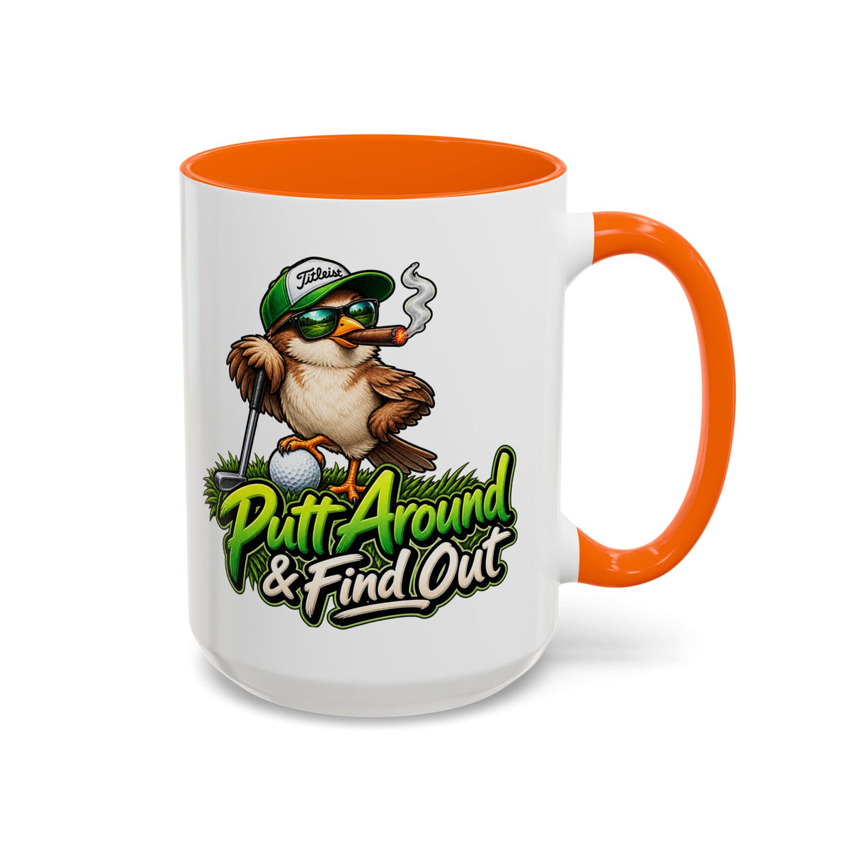 Put Around & Find Out Funny Duck Coffee Mug