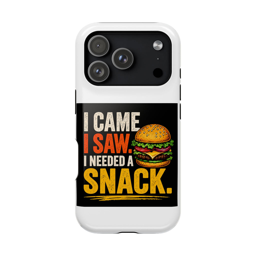 I Came I Saw I Needed A Snack Phone Case | Magnetic Impact-Resistant Case
