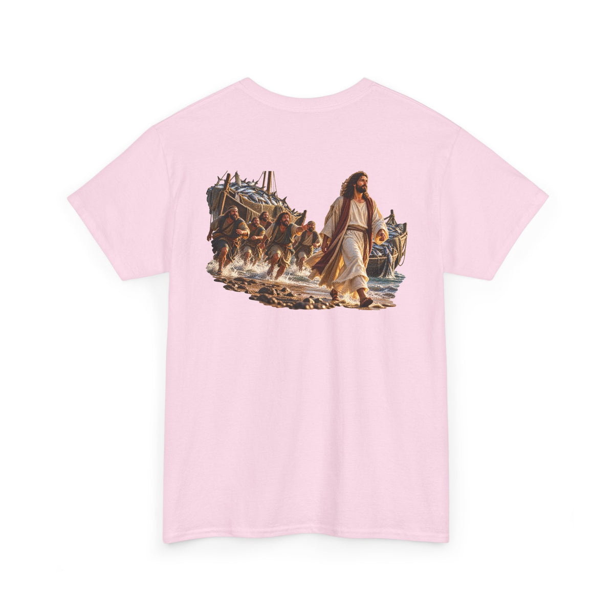 Christian Jesus with Disciples Graphic T-Shirt