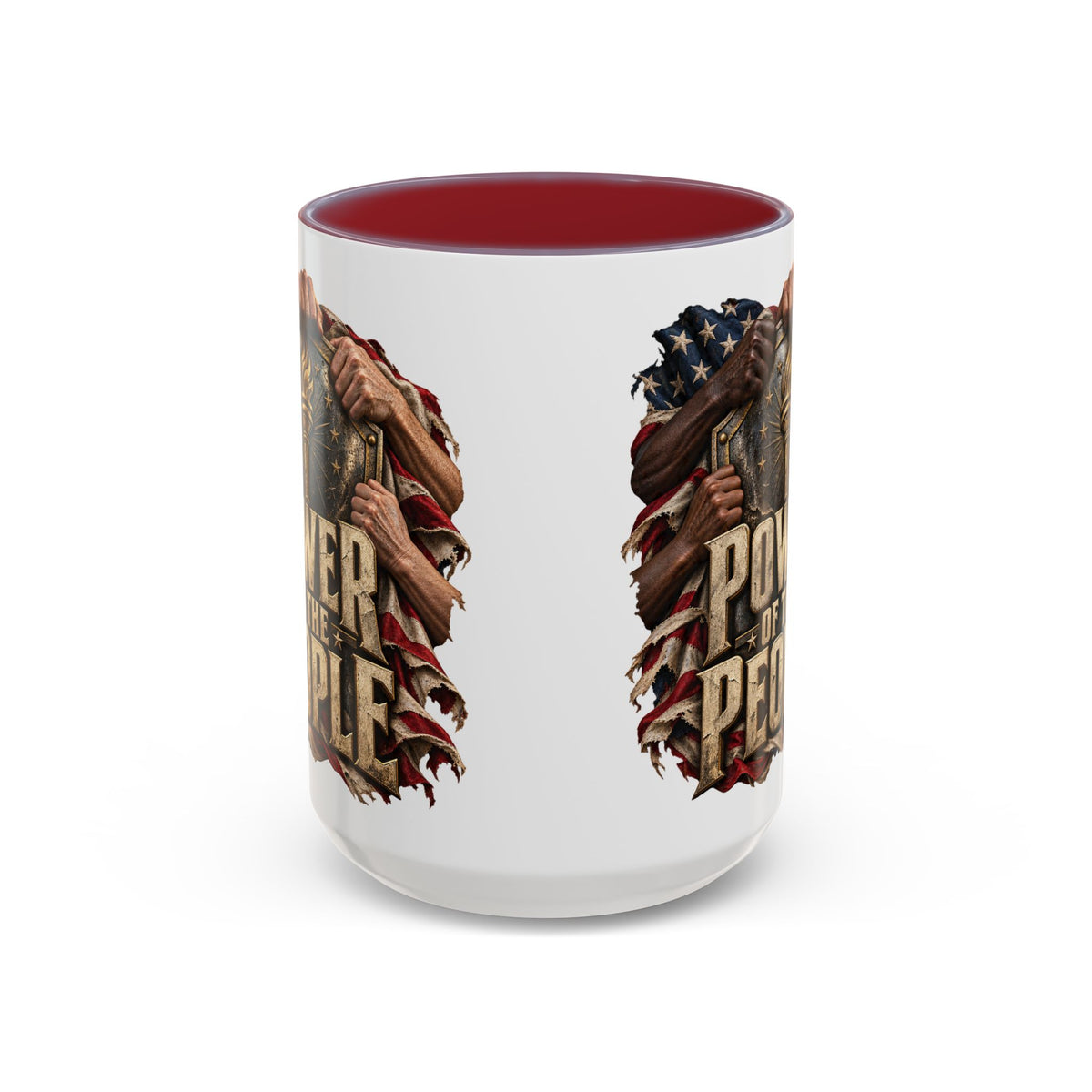 Power of the People Patriotic Coffee Mug