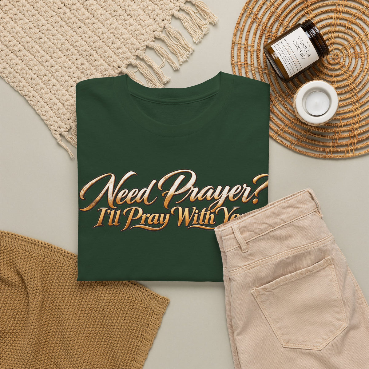 Need Prayers? I’ll Pray With You Faith T-Shirt
