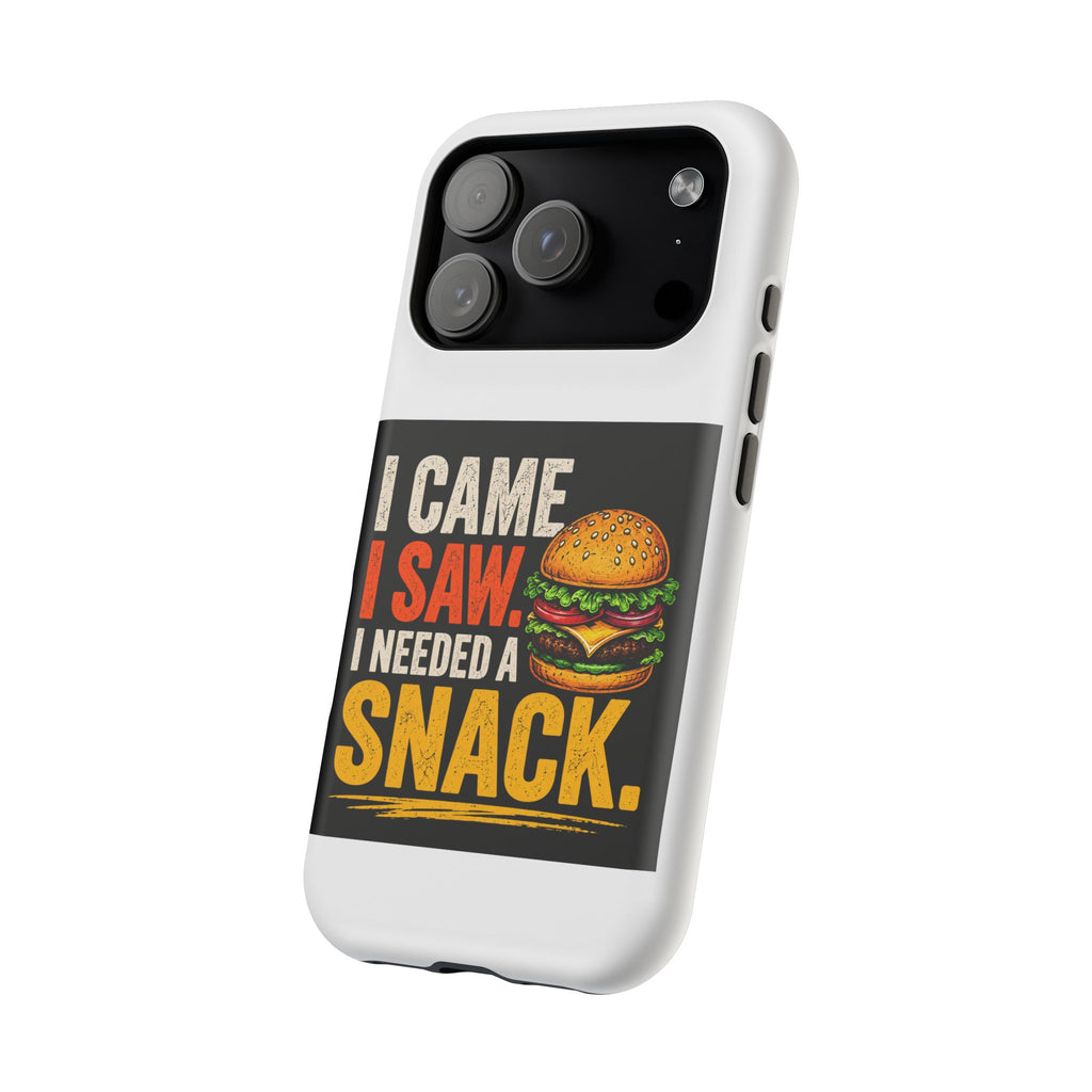 I Came I Saw I Needed A Snack Phone Case | Magnetic Impact-Resistant Case