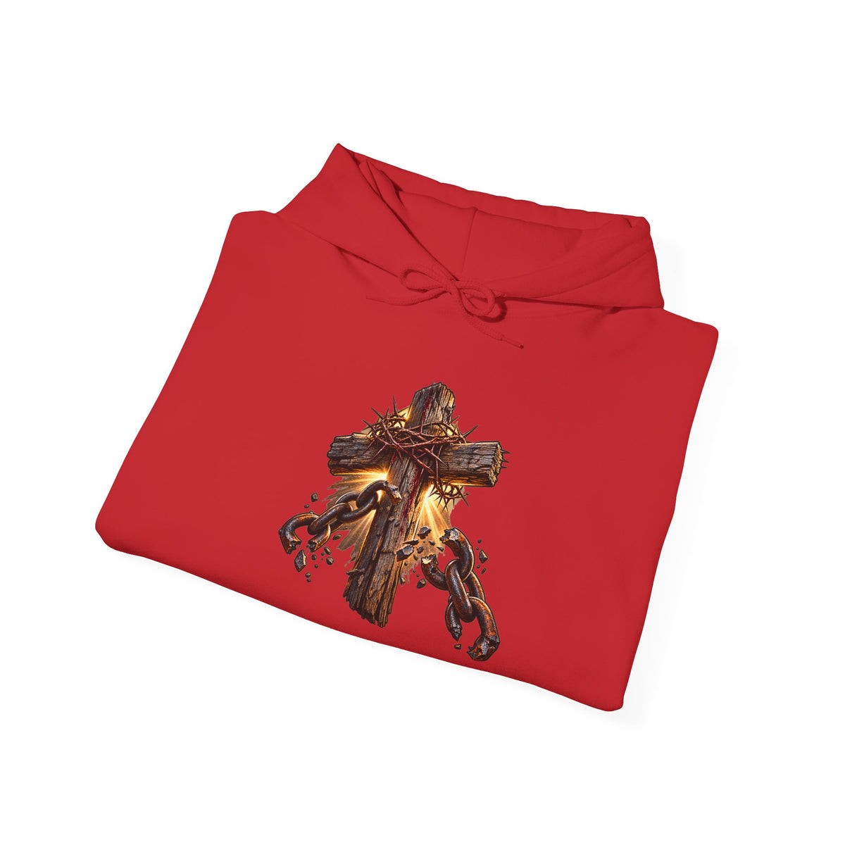 Faith at the Crossroads Christian Graphic Hoodie