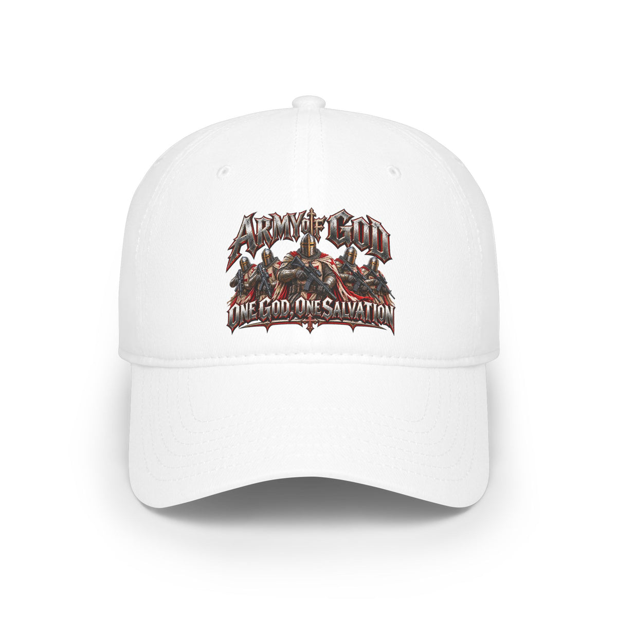 Army of God Baseball Cap — 'One God One Salvation' Christian Faith Hat