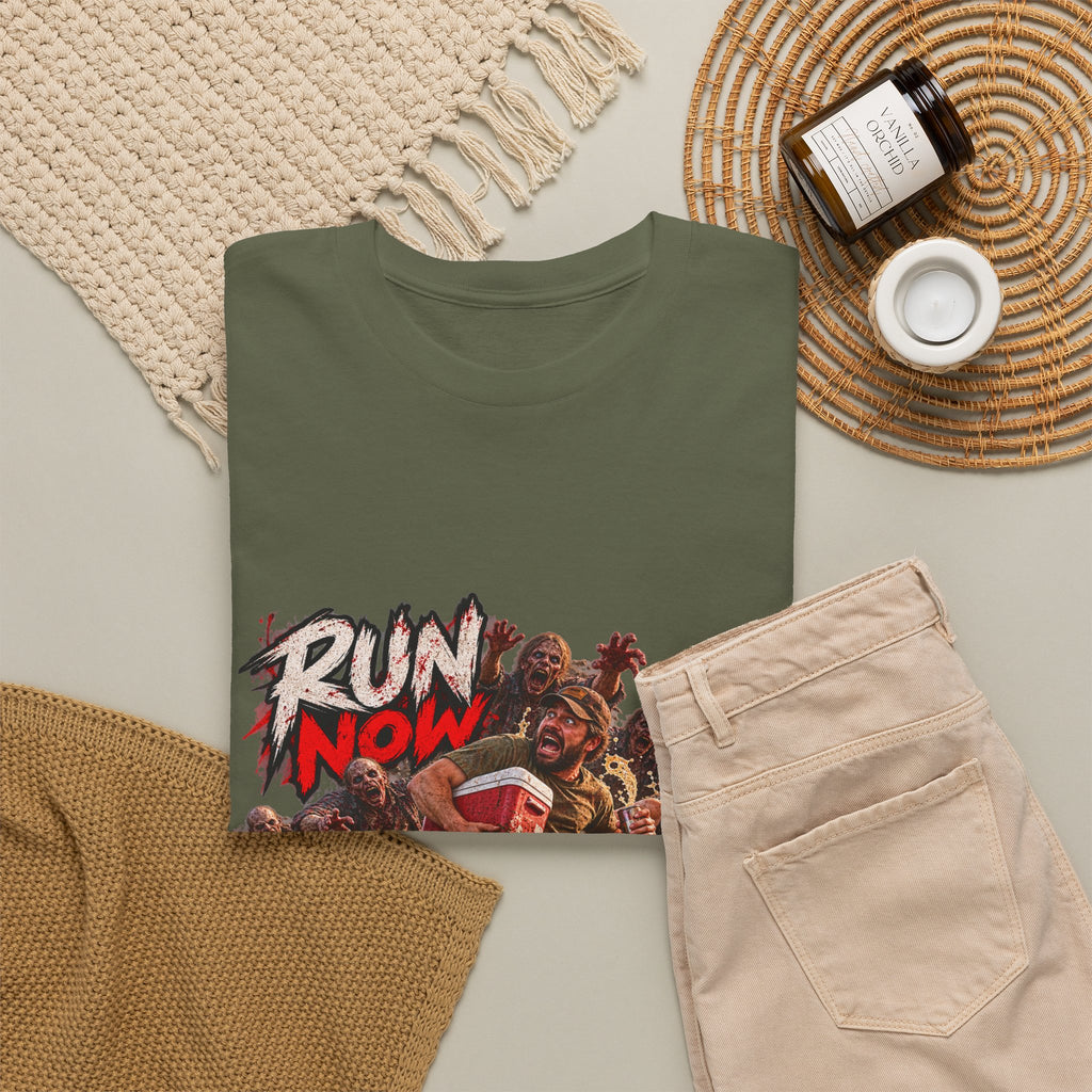 Run Now, Beer Later Zombie Run T-Shirt