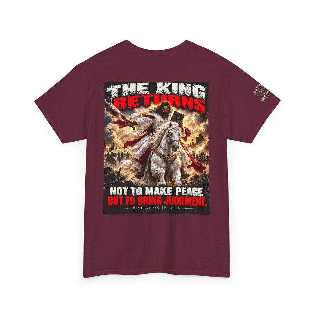 The King Returns Judgment Graphic Tee