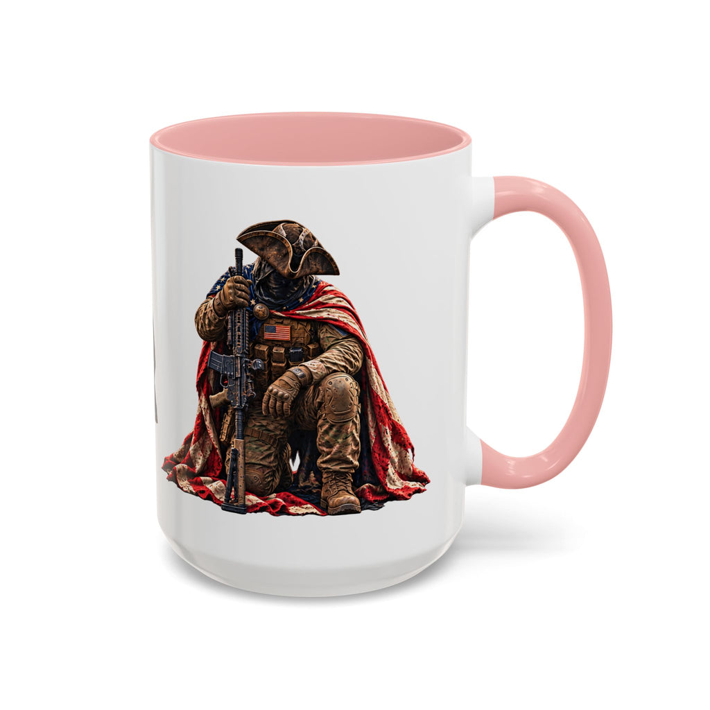 15oz Coffee Mug – Patriotic Veteran Memorial Design