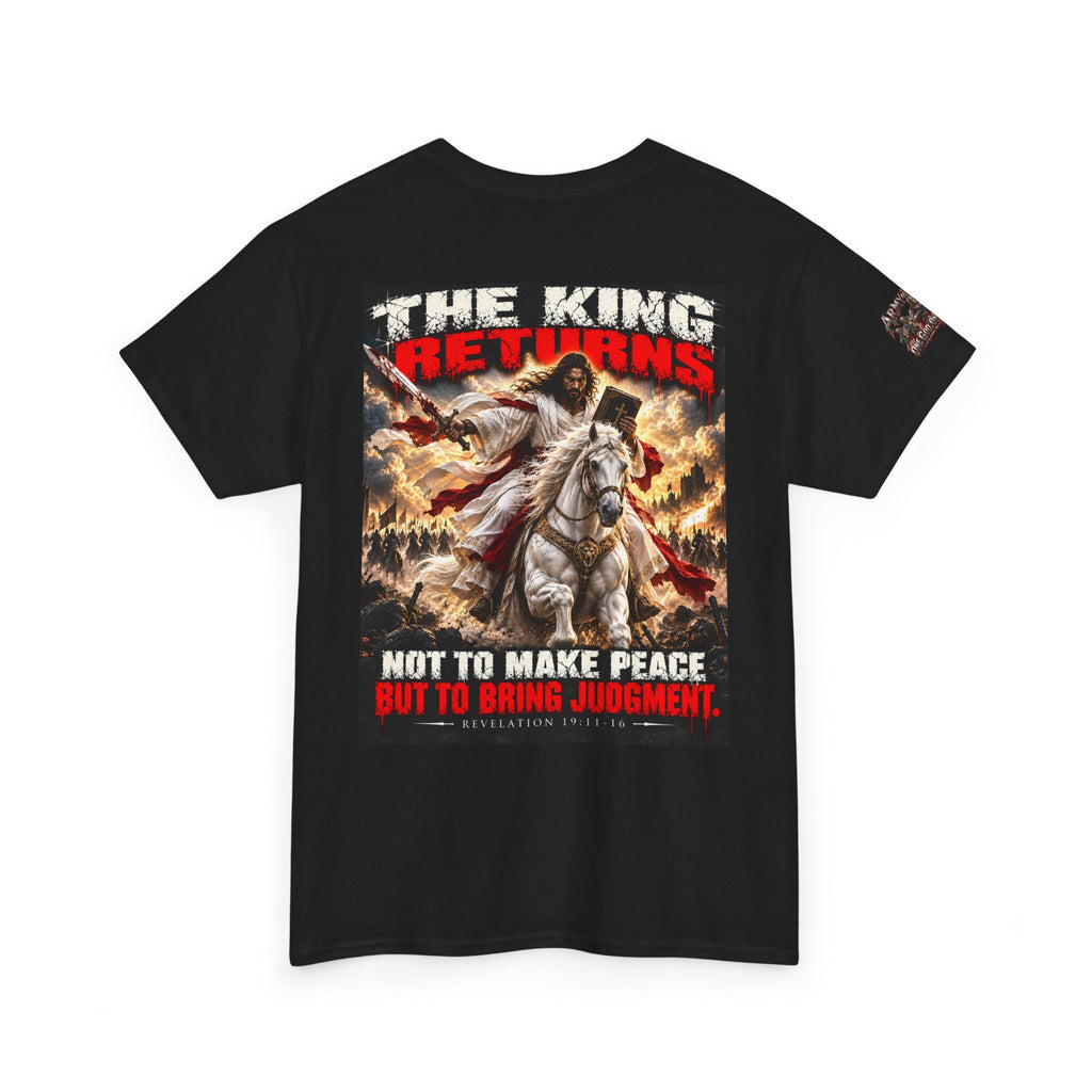 The King Returns Judgment Graphic Tee