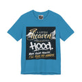 A Little Heaven and a Little Hood T-Shirt | Script Angel Wings Graphic, Bold Street Quote