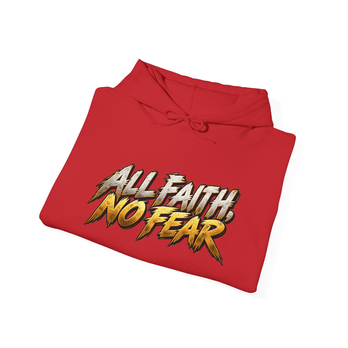 All Faith No Fear Inspirational Hoodie