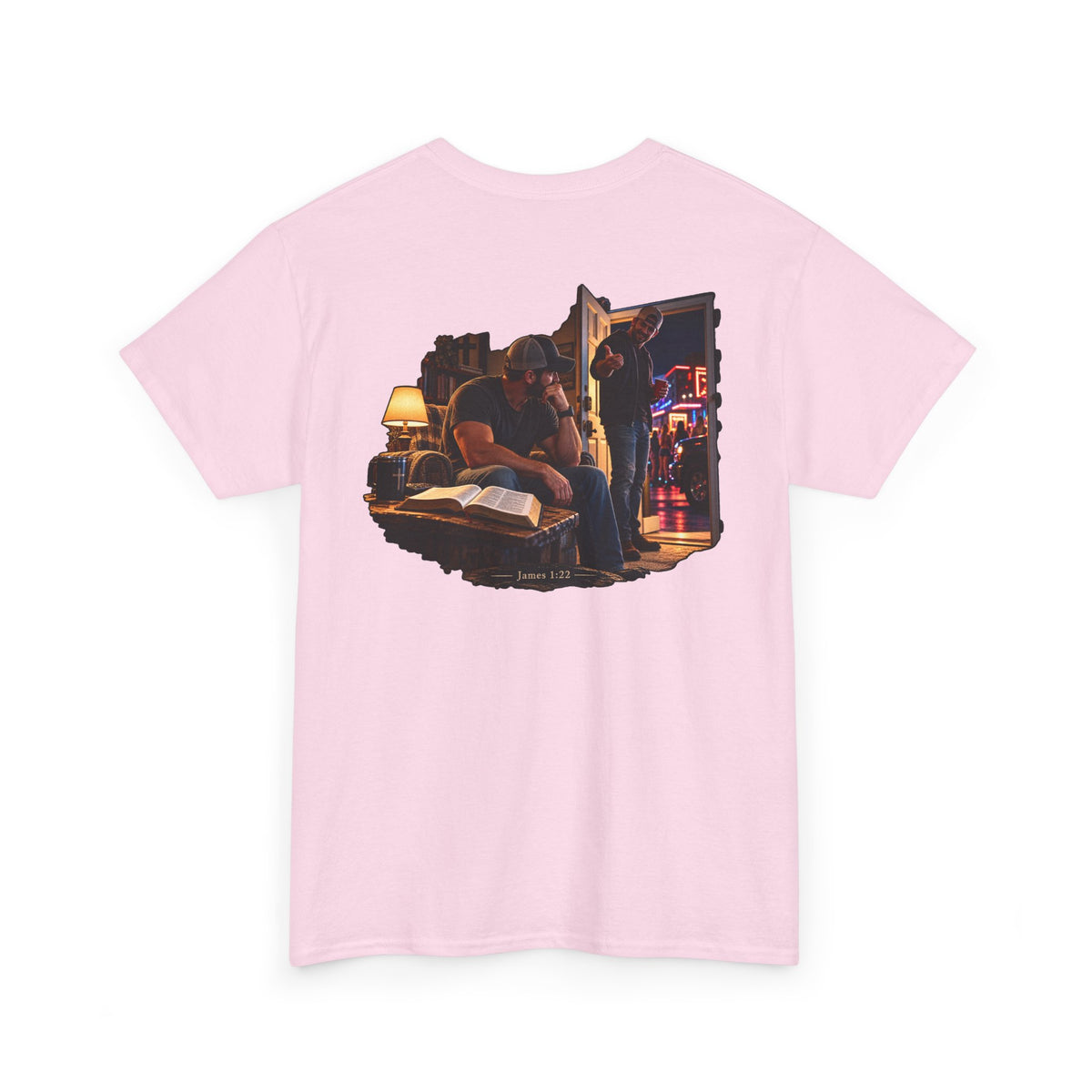 Faith at the Crossroads Christian Graphic T-Shirt