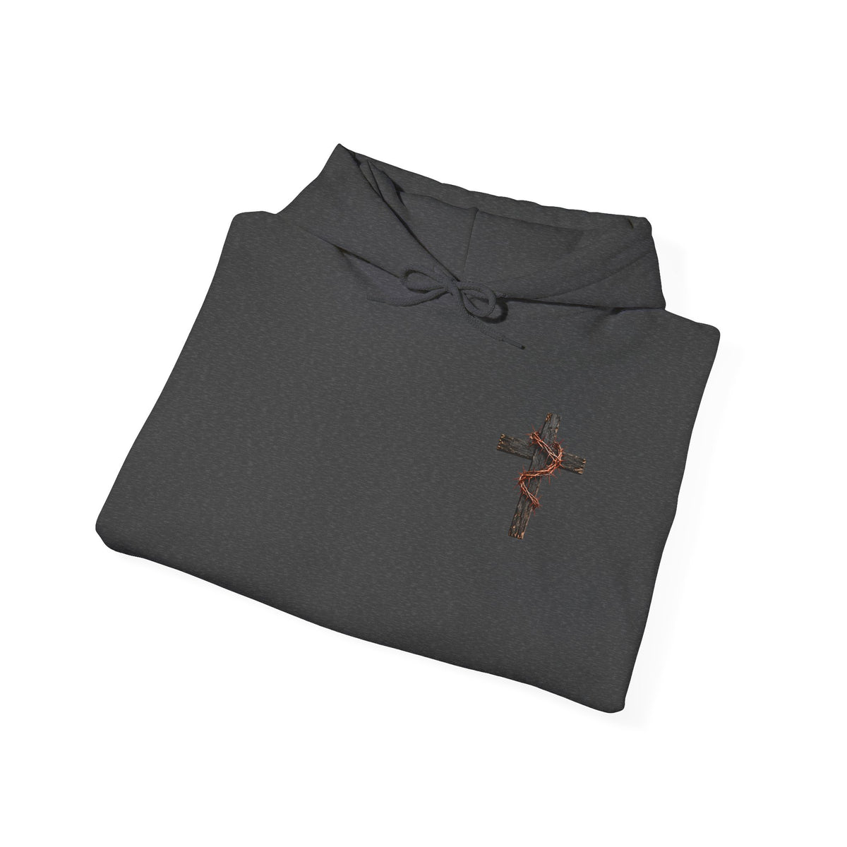 Christian Cross Sunset Faith Hoodie