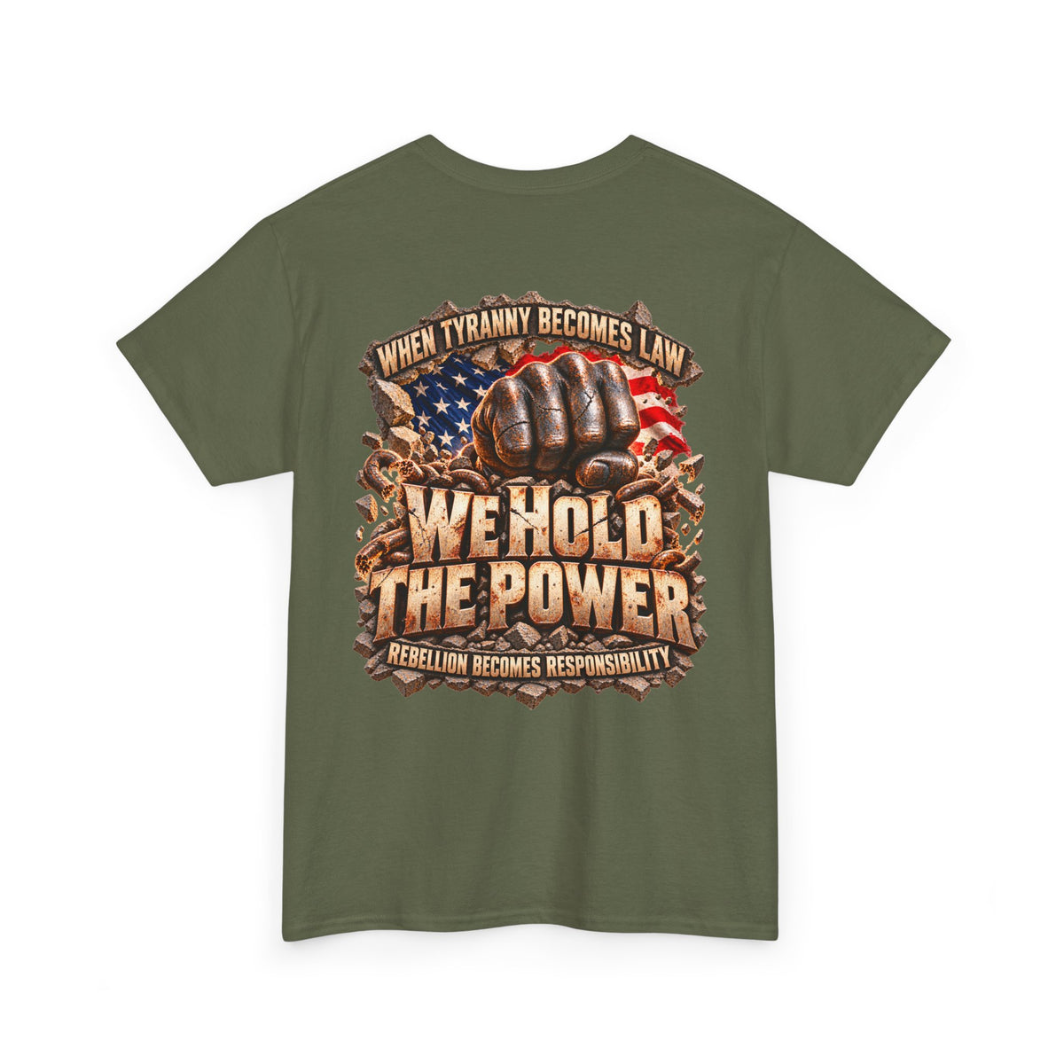 When Tyranny Becomes Law, Rebellion Becomes Duty T-Shirt