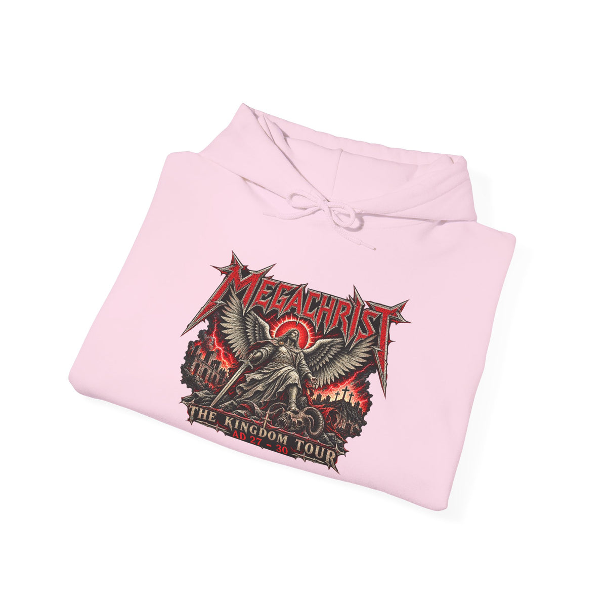Megachrist The Kingdom Tour Christian Graphic Hoodie