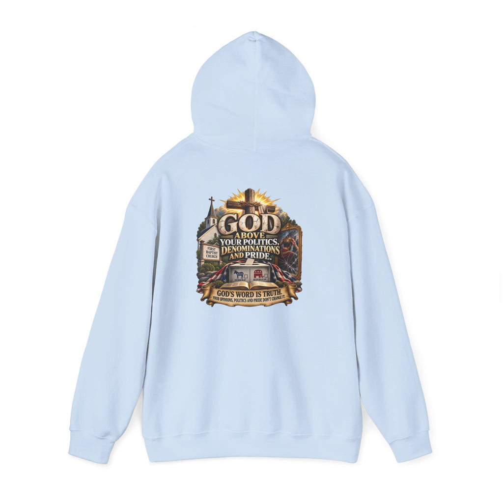 We Follow Jesus Christian Faith Hoodie