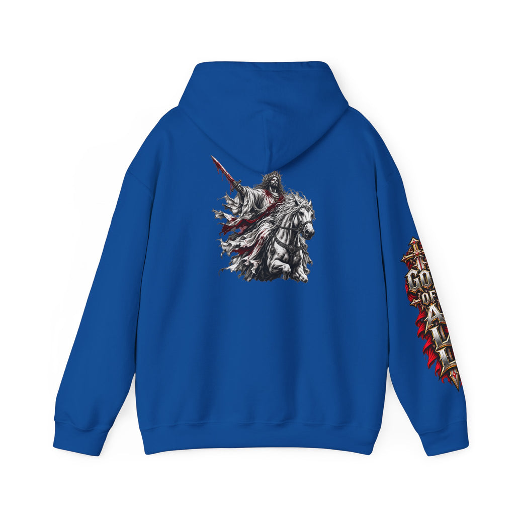 He Is Coming Soon Christian Hoodie – Front, Back & Sleeve Design