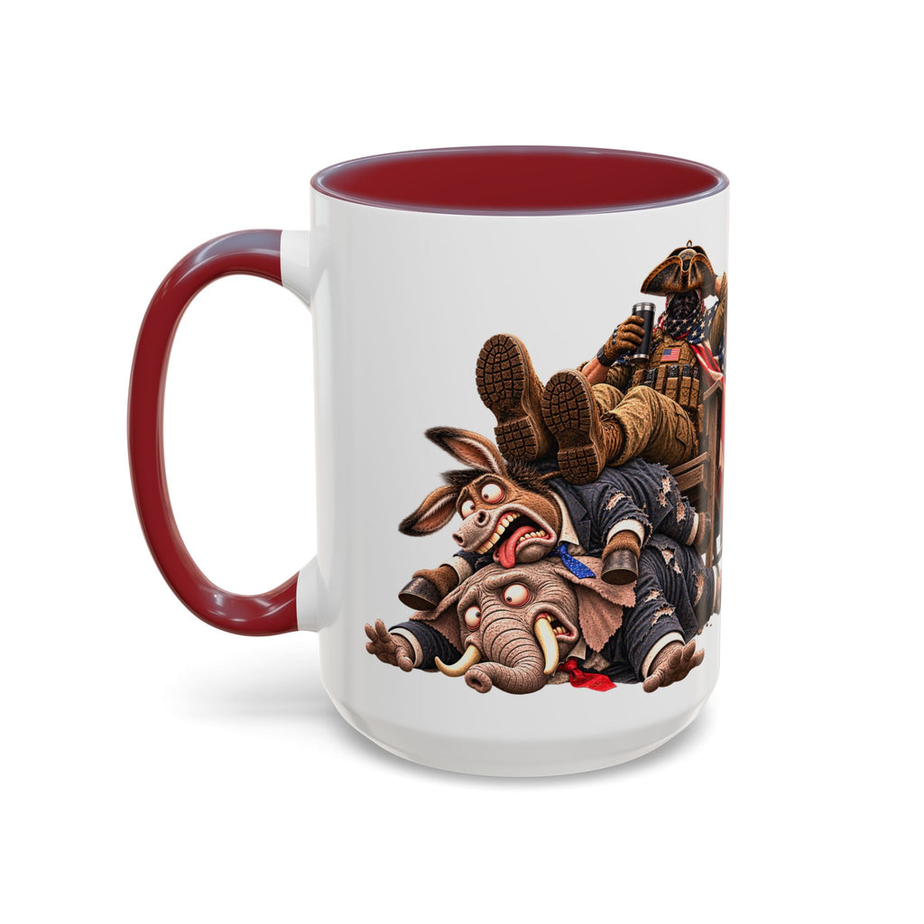 Lieutenant Patriot Political Satire 15oz Coffee Mug